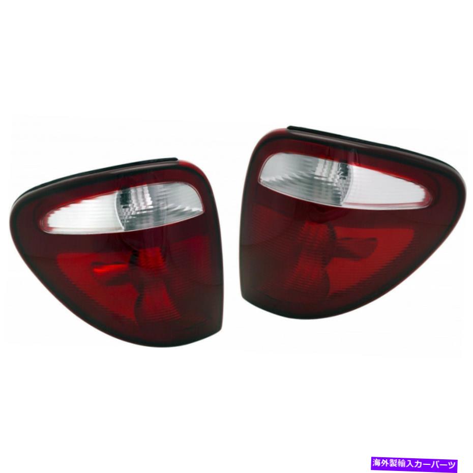 USテールライト Chrysler Town＆Country Tear Light 2001-2003ペアRHとLH W /電球ドット Fits Chrysler Town & Country Tail Light 2001-2003 Pair RH and LH w/ Bulbs DOT【並行輸入品】