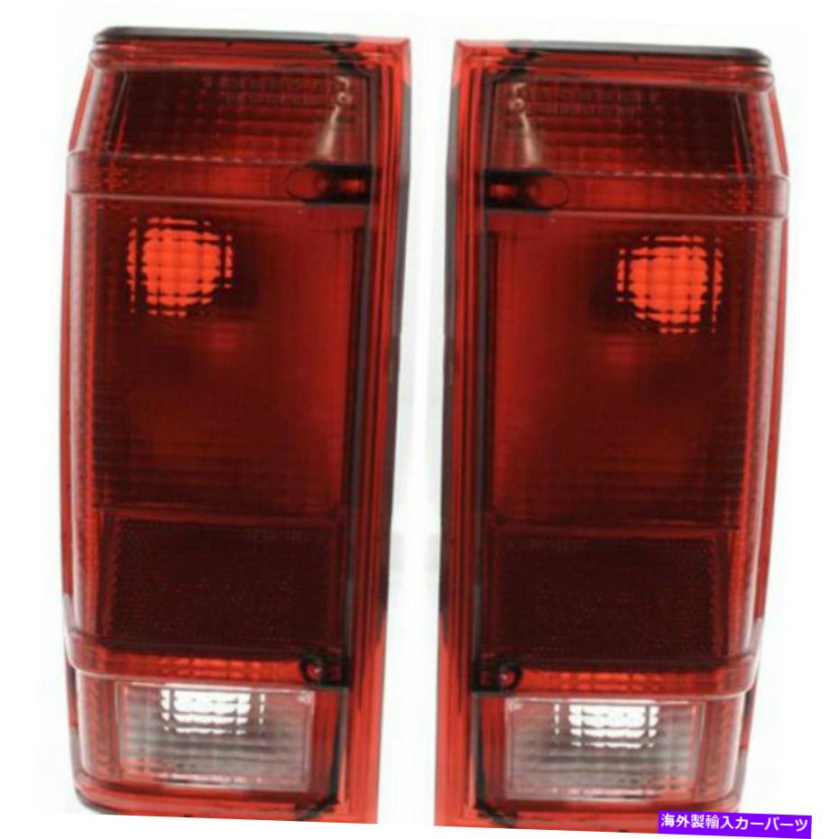 USテールライト Ford Rangerテールライトアセンブリ1991 1992 LHおよびRH側ペア/セットW / O電球 For Ford Ranger Tail Light Assembly 1991 1992 LH and RH Side Pair/Set w/o Bulbs【並行輸入品】