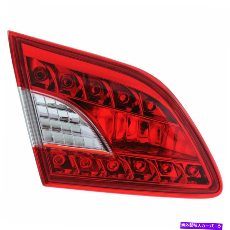 USテールライト 2013-2015日産SENTRAのハロゲンテールライト左インナークリア/レッドW /電球CAPA Halogen Tail Light For 2013-2015 Nissan Sentra Left Inner Clear/Red w/Bulbs CAPA【並行輸入品】