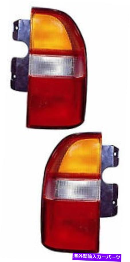 USテールライト 2001-2003鈴木XL7 |グランドビタリアシボレートラッカーテールライトペアセット For 2001-2003 Suzuki Xl7|Grand Vitara|Chevrolet Tracker Tail lights Pair Set【並行輸入品】