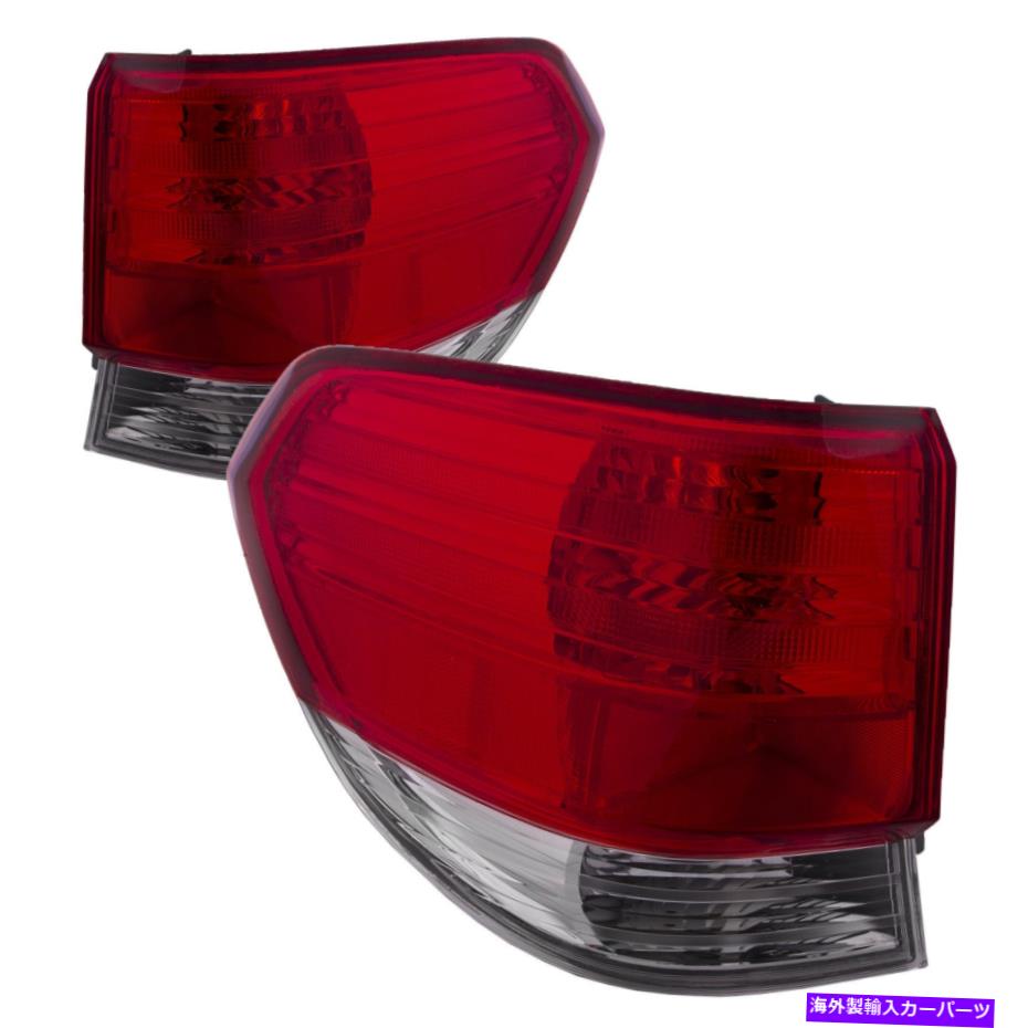 USテールライト テールライトセットドライバー左手の乗客のペアフィット08-2010ホンダオデッセイ Tail Lights Set Driver Left Right Passenger Pair Fits 08-2010 Honda Odyssey【並行輸入品】