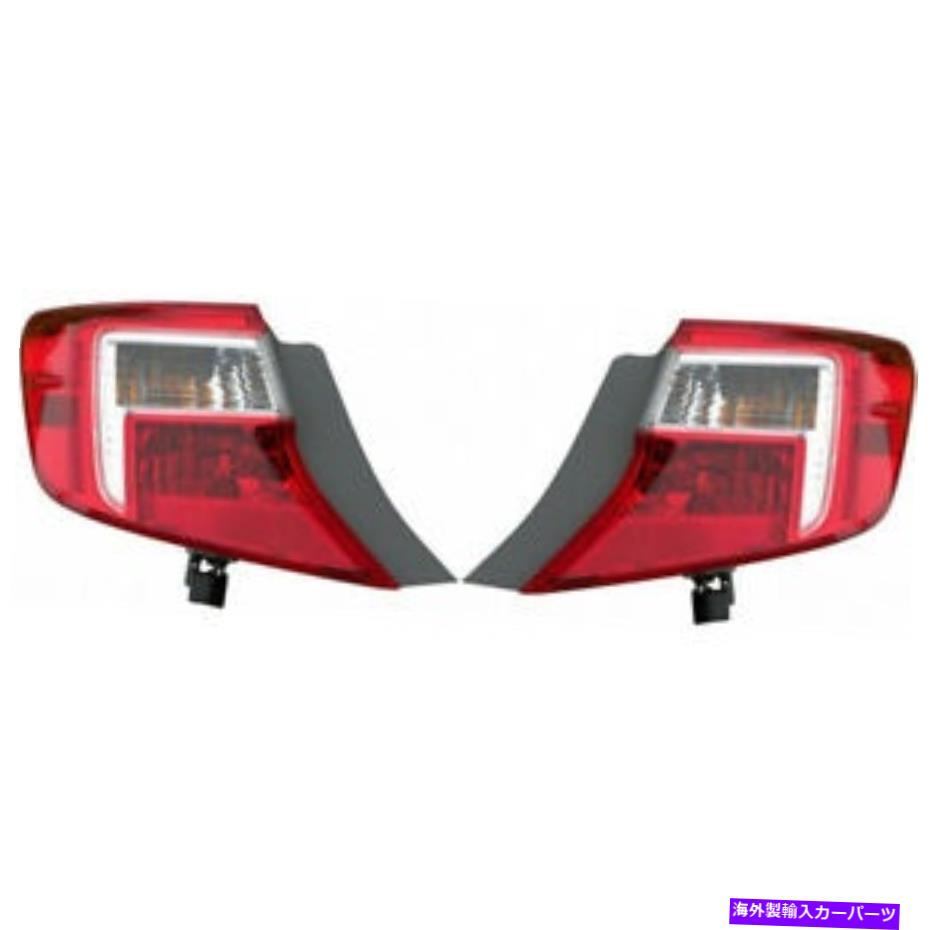 USテールライト トヨタカムリテールライト2012年2013年2013年ペアRHおよびLHサイドドット認証 For Toyota Camry Tail Light 2012 2013 2014 Pair RH and LH Side DOT Certified【並行輸入品】