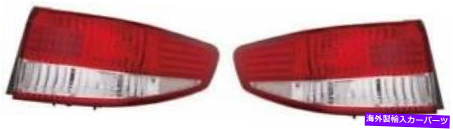 USテールライト サイド/ペアフィッツ2003 - 2004ホンダアコーズリアテールライトアセンブリの交換 SIDE/PAIR fits 2003 - 2004 Honda Accord Rear Tail Light Assembly Replacement【並行輸入品】