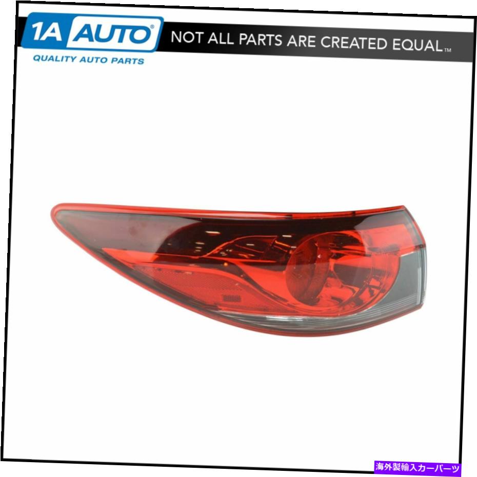 USテールライト マツダ6のための外側のパネルの取り付けテールライトランプドライバ側LH Outer Quarter Panel Mounted Tail Light Lamp Driver Side LH for Mazda 6 New【並行輸入品】