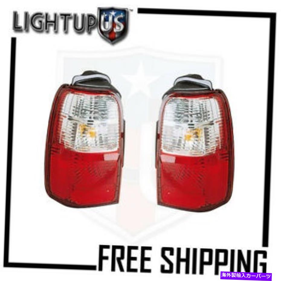 USテールライト 01-02トヨタ4RUNNERテールライト/ランプペア（左右セット） Fits 01-02 TOYOTA 4RUNNER TAIL LIGHT/LAMP Pair (Left and Right Set)【並行輸入品】