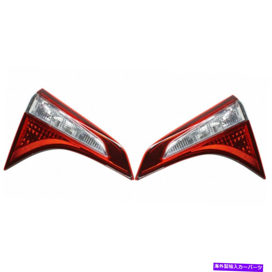 USテールライト トヨタカローラインナーテールライト2014年2015年2015年2016ペアRHおよびLH TO2802114 For Toyota Corolla Inner Tail Light 2014 2015 2016 Pair RH and LH TO2802114【並行輸入品】