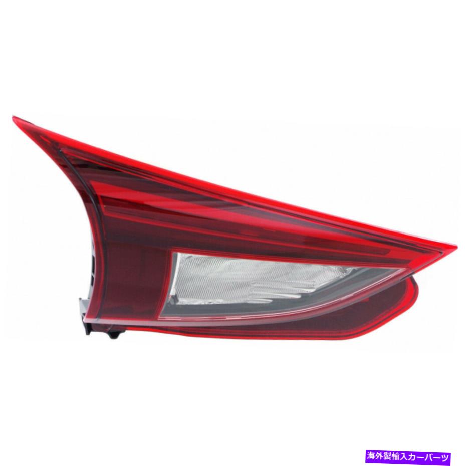 USテールライト MA2802113フィット2014-2015 Mazda 3 H / Bドライバ側LEDテールライト MA2802113 Fits 2014-2015 Mazda 3 H/B Driver Side Inner LED Tail Light【並行輸入品】