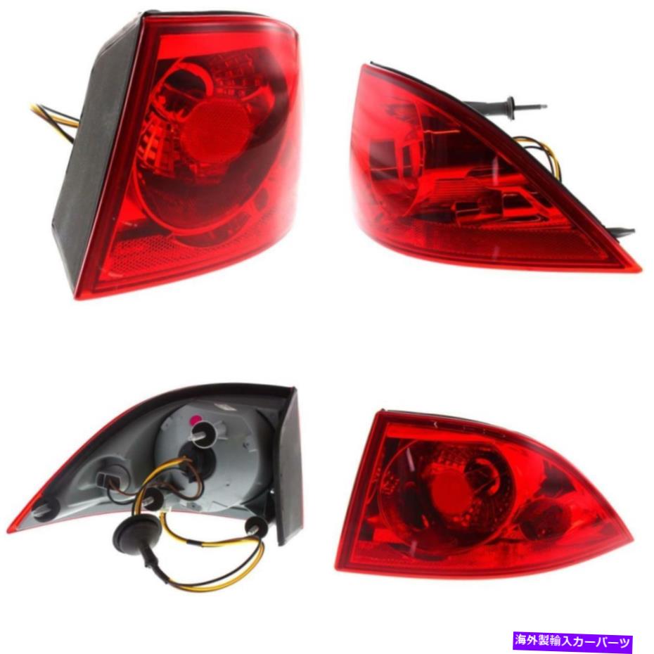 USテールライト GM2819177 06-11ビュイックルツェルンのためのテールライト、アウター GM2819177 Tail Light for 06-11 Buick Lucerne Passenger Side, Outer【並行輸入品】