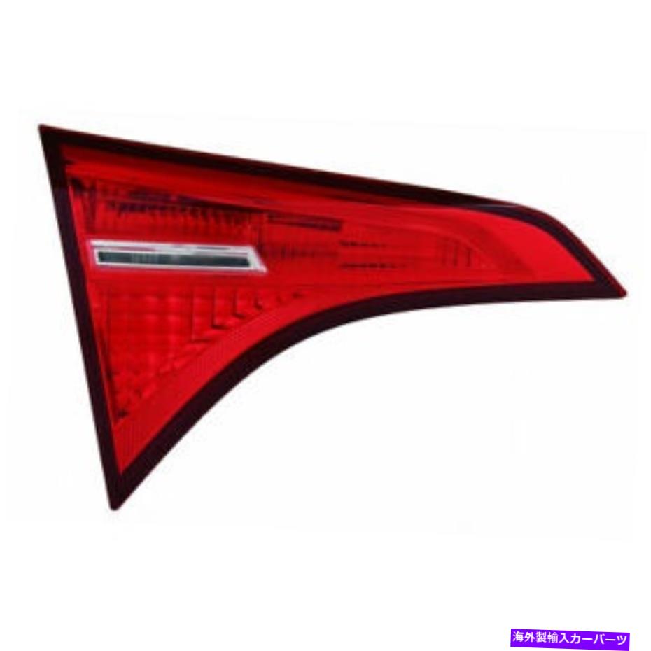 USテールライト トヨタカローラテールライトインナー2017 2018 2018ドライバーサイドインナーLEDカーパ用 For Toyota Corolla Tail Light Inner 2017 2018 2019 Driver Side Inner LED CAPA【並行輸入品】