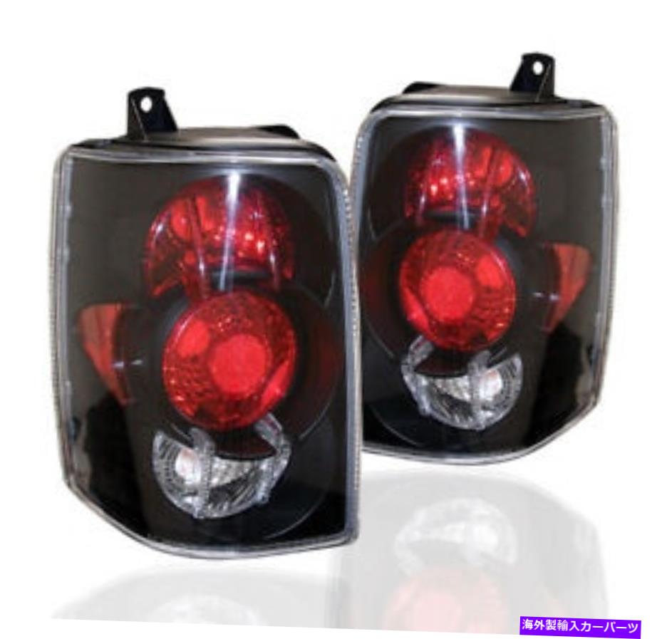 USテールライト 1993年から1998年のGrand Cherokee Laredo Se Orvis Altezzaリアテールライトランプブラック FOR 1993-1998 GRAND CHEROKEE LAREDO SE ORVIS ALTEZZA REAR TAIL LIGHT LAMP BLACK【並行輸入品】