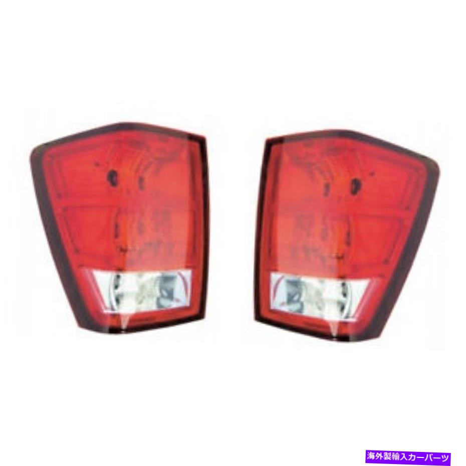USテールライト ジープグランドチェロキーテールライト2005 2006ペアLHとRH側CH2800159 For Jeep Grand Cherokee Tail Light 2005 2006 Pair LH and RH Side CH2800159【並行輸入品】