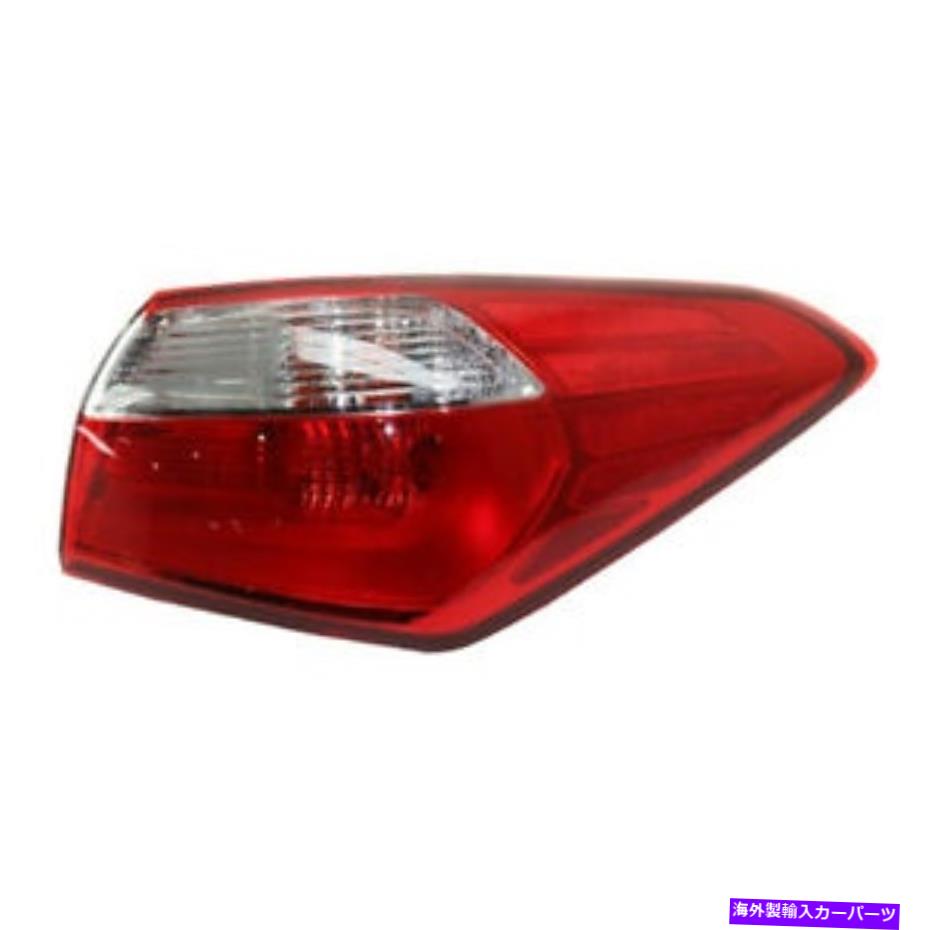 USテールライト 14-16 Forte Sedanの外側のTaillight Taillampリアブレーキライトランプ右側 For 14-16 Forte Sedan Outer Taillight Taillamp Rear Brake Light Lamp Right Side【並行輸入品】
