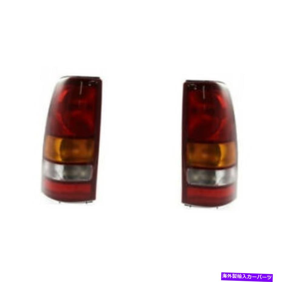 USテールライト Chevy Silverado 1500 Tail Light 1999 00 01 2002ペアLHとRH側CAPA For Chevy Silverado 1500 Tail Light 1999 00 01 2002 Pair LH and RH Side CAPA【並行輸入品】