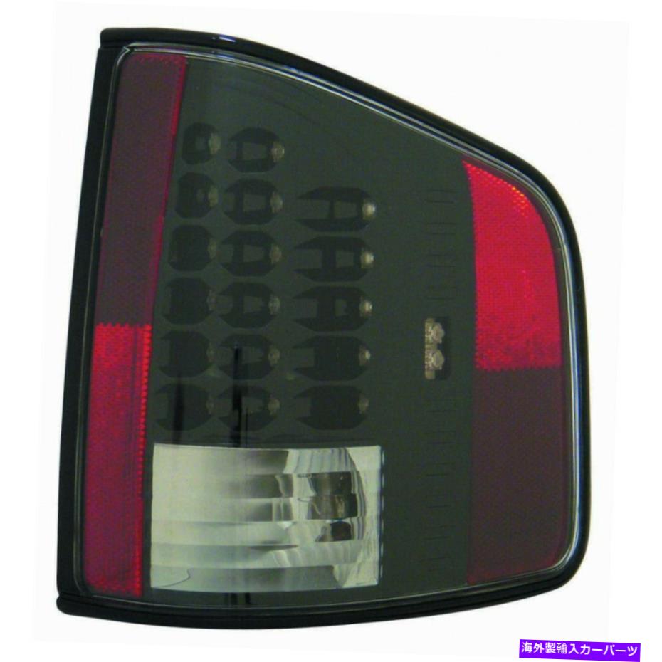 USテールライト シボーS10 P / U 1994-2002テールライトLEDブラックドライバーと助手席側 Fits Chevy S10 P/U 1994-2002 Tail Light LED Black Driver and Passenger Side【並行輸入品】