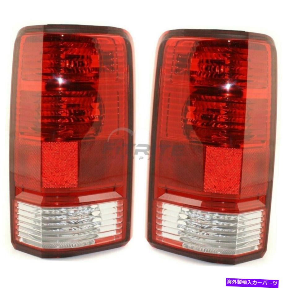 USテールライト 新しい左右のテールライトはドッジニトロ2007-2011 CH2819115 CH2818115 NEW LEFT RIGHT TAIL LIGHT FITS DODGE NITRO 2007-2011 CH2819115 CH2818115【並行輸入品】