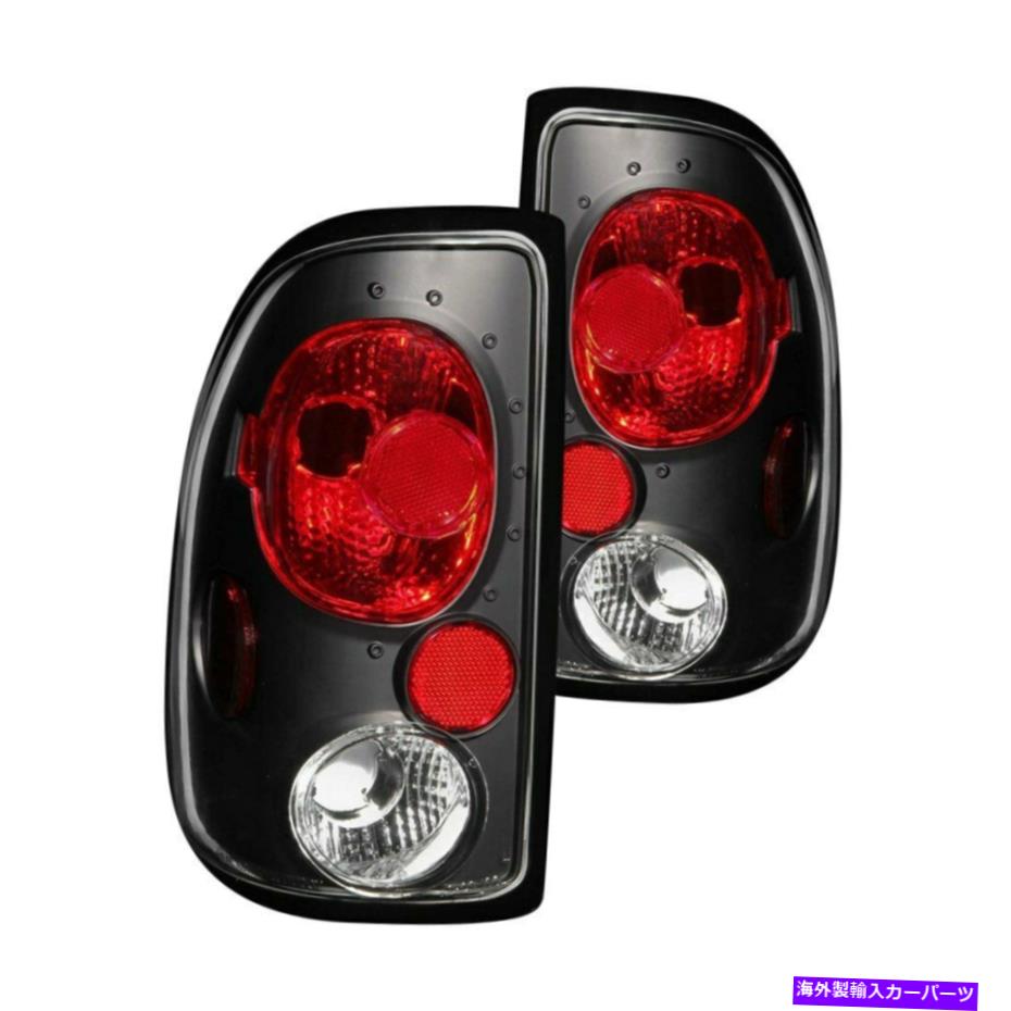 USテールライト Dodge Dakota 1997-2004 Anzo 211042ブラック/レッドユーロテールライト For Dodge Dakota 1997-2004 Anzo 211042 Black/Red Euro Tail Lights【並行輸入品】