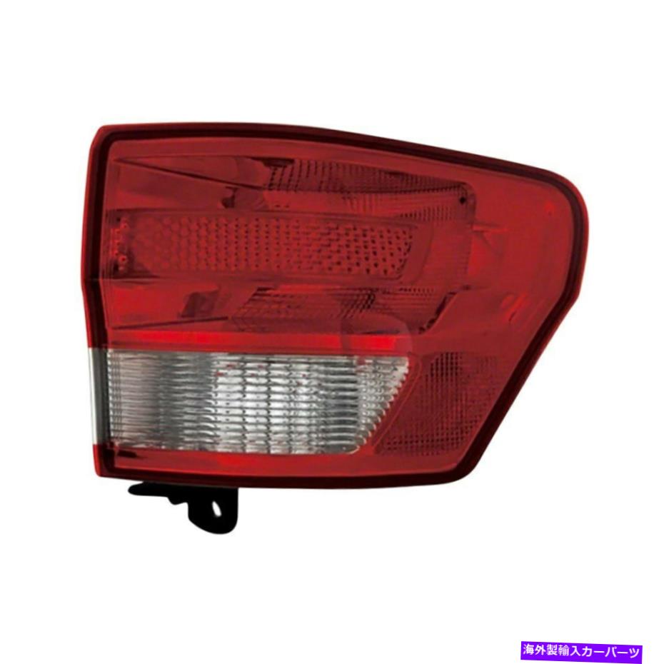 USテールライト ジープグランドチェロキー11-13旅客サイド外装テールライト For Jeep Grand Cherokee 11-13 Passenger Side Outer Replacement Tail Light【並行輸入品】