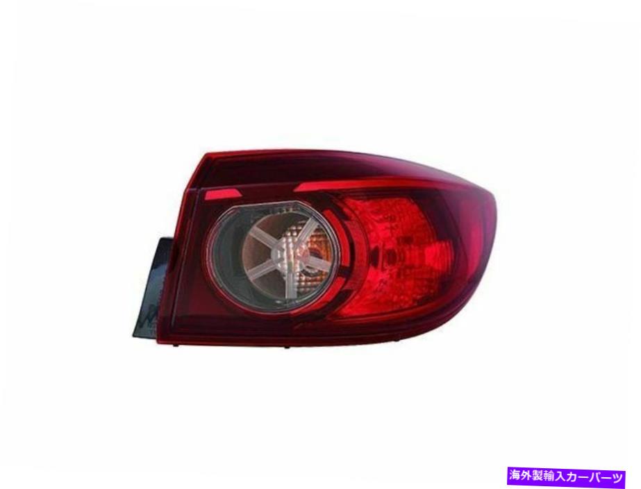USテールライト 2014-2018マツダ3テールライトアセンブリ右 - 助手席側32474YF 2016 For 2014-2018 Mazda 3 Tail Light Assembly Right - Passenger Side 32474YF 2016【並行輸入品】