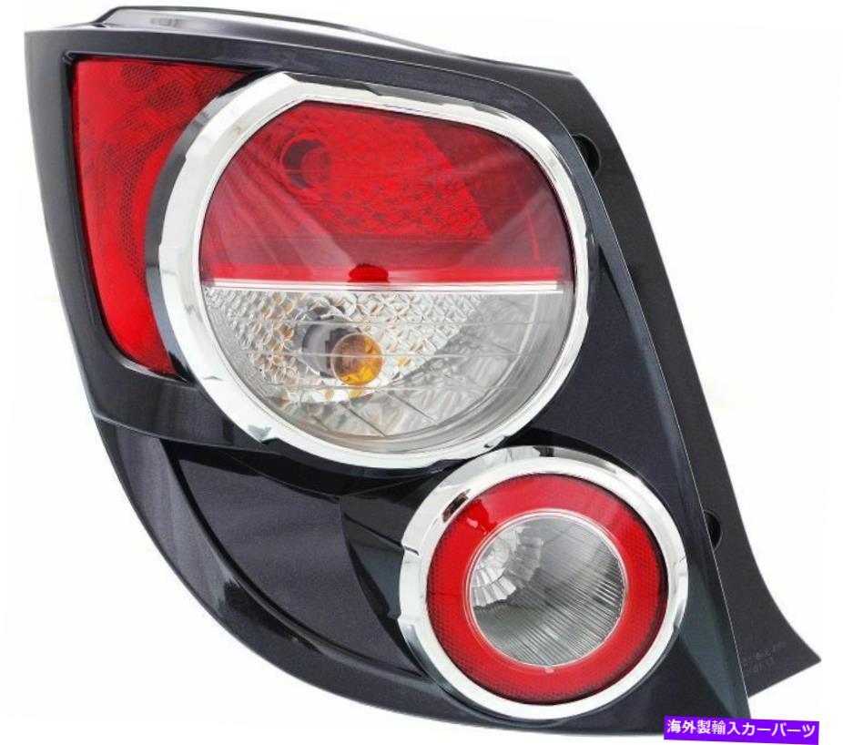 USテールライト 2012-2016のためのテールライトシボレーのSonic LH Hatchback Capa. Tail Light for 2012-2016 Chevrolet Sonic LH Hatchback CAPA【並行輸入品】