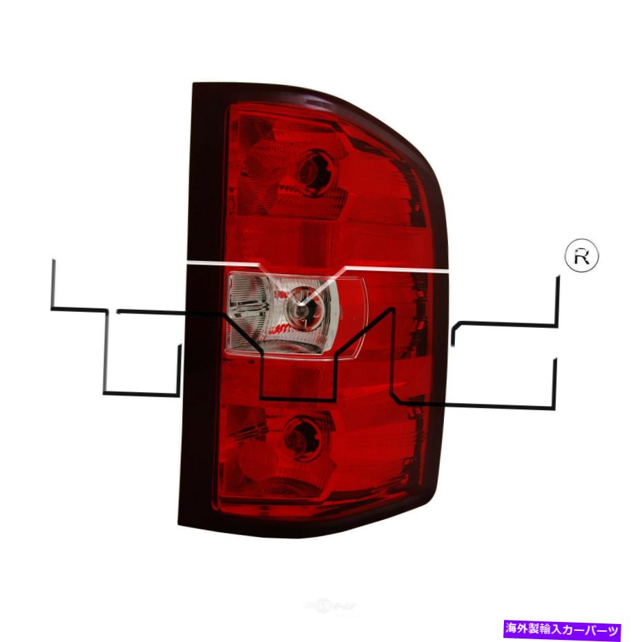 USテールライト テールライトアセンブリ - 通常の右TYC 11-6221-90 Tail Light Assembly-Regular Right TYC 11-6221-90【並行輸入品】