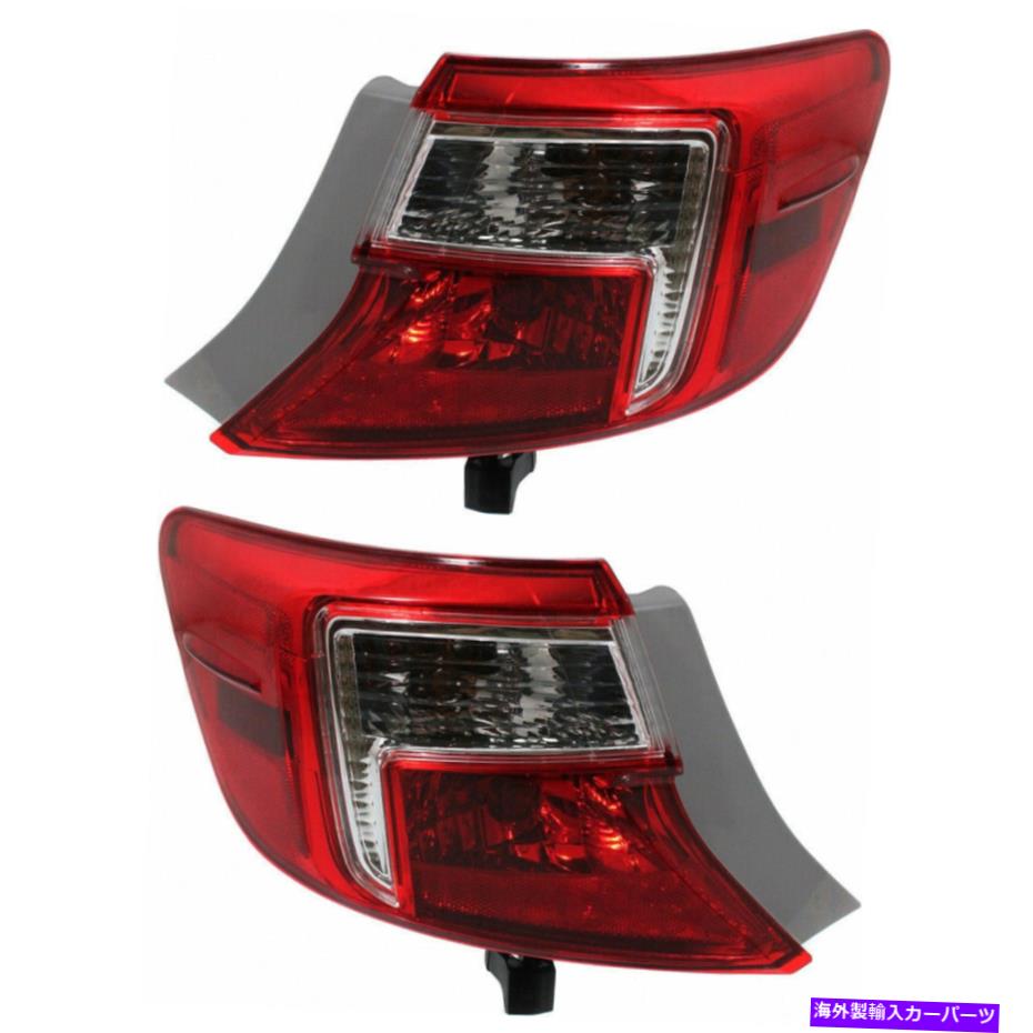 USテールライト 2012-2014 TOYOTA CAMRYアウターテールライトドットペアTO2804114N + TO2805114N Fits 2012-2014 Toyota Camry Outer Tail Light DOT Pair TO2804114N + TO2805114N【並行輸入品】 40,385円