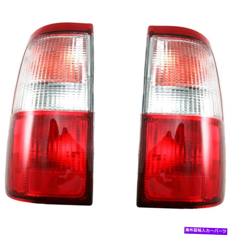 USテールライト Taillights Taillampsリアブレーキライトペア93-98 T100ピックアップトラック用セット Taillights Taillamps Rear Brake Lights Pair Set for 93-98 T100 Pickup Truck【並行輸入品】