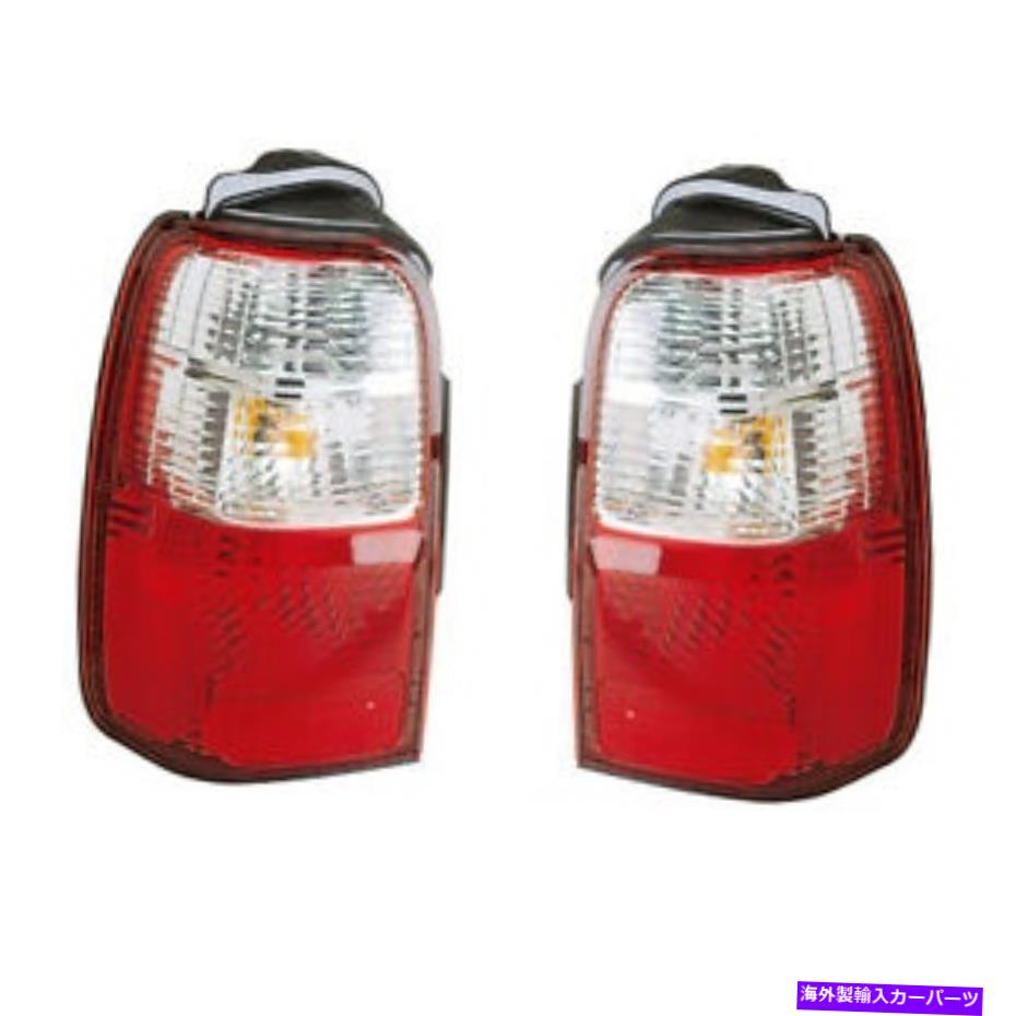 USテールライト テールライトリアバックランプペアセット01-02トヨタ4ランナー左右 Tail Lights Rear Back Lamps Pair Set for 01-02 Toyota 4Runner Left & Right【並行輸入品】