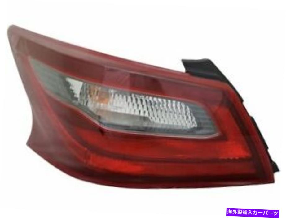 USテールライト 17-18日産Altima Sedan JM37D6用の左外側テールライトアセンブリ Left Outer Tail Light Assembly For 17-18 Nissan Altima Sedan JM37D6【並行輸入品】
