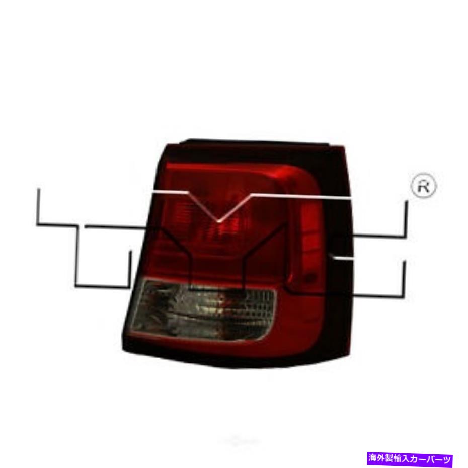 USテールライト テールライトアセンブリ - ティク11-6613-00-ライトアッシーと電球 Tail Light Assembly -TYC 11-6613-00- LIGHT ASSYS & BULBS【並行輸入品】