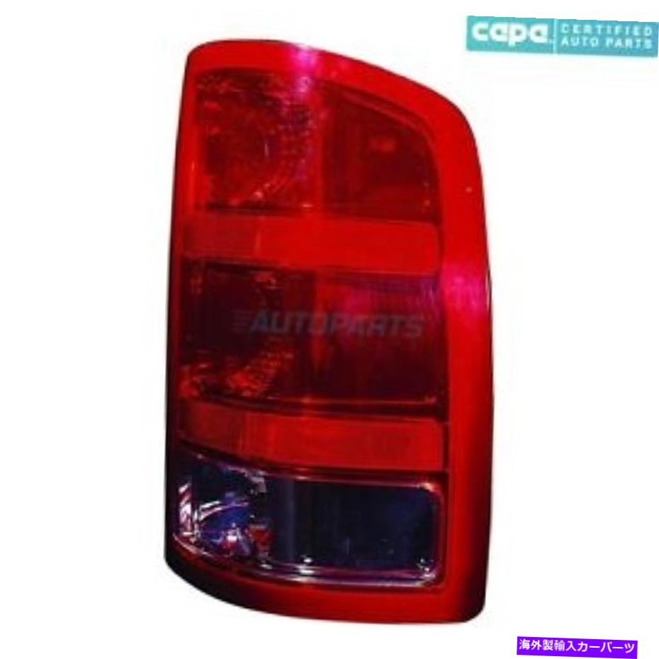 USテールライト 新しい右側のテールライトアセンブリは2007年GMC Sierra 1500 GM2801208C CAPAに収まる NEW RIGHT SIDE TAIL LIGHT ASSEMBLY FITS 2007 GMC SIERRA 1500 GM2801208C CAPA【並行輸入品】