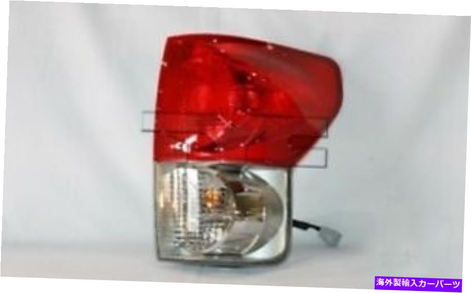 USテールライト テールライトアセンブリ - CAPA認証右TYCフィット07-09トヨタツンドラ Tail Light Assembly-Capa Certified Right TYC fits 07-09 Toyota Tundra【並行輸入品】