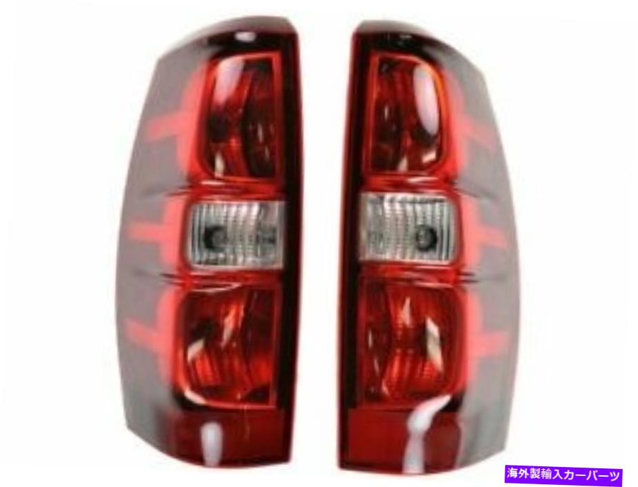 USテールライト 2007-2013のためのテールライトアセンブリのセット2009年3月2011 W437FV Tail Light Assembly Set For 2007-2013 Chevy Avalanche 2008 2009 2010 2011 W437FV【並行輸入品】