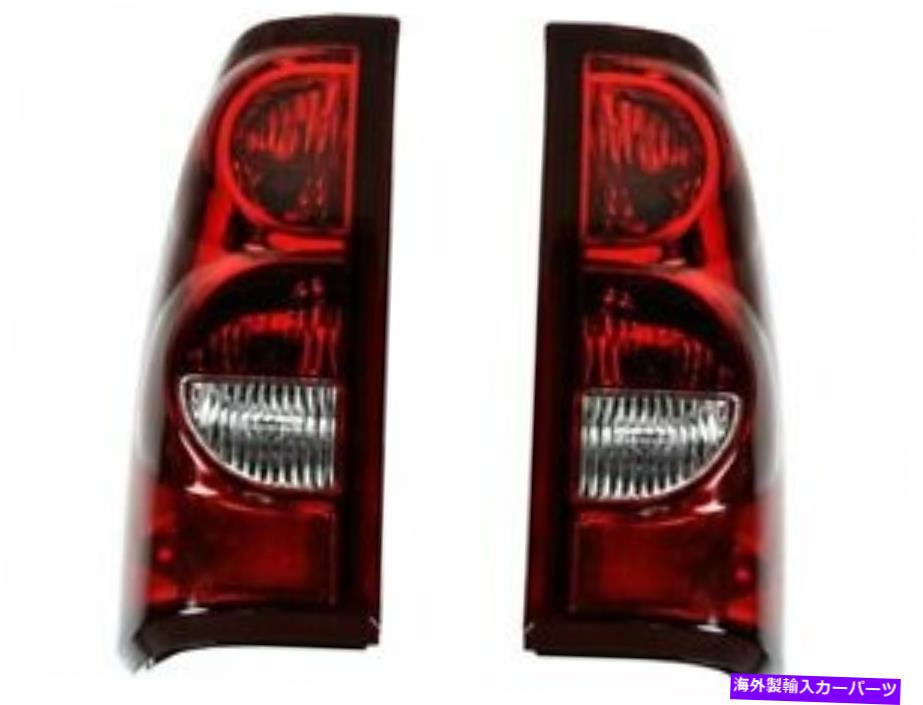 USテールライト テールライトアセンブリは2003年のシボリーシルバードー1500 P489MVテールライトアセンブリのセット Tail Light Assembly Set For 2003 Chevy Silverado 1500 P489MV Tail Light Assembly【並行輸入品】