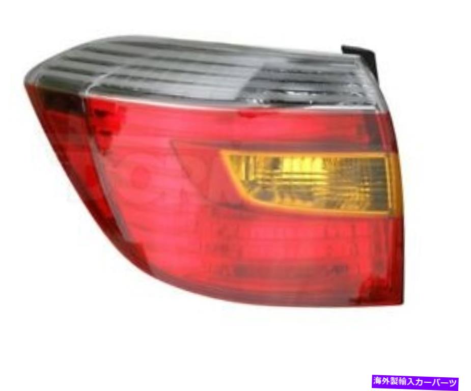 USテールライト トヨタハイランダースポーツプレミアム2008-10ドーマンのためのドライバーテールライトアセンブリ Driver Tail Light Assembly For Toyota Highlander Sport Premium 2008-10 Dorman【並行輸入品】 40,385円