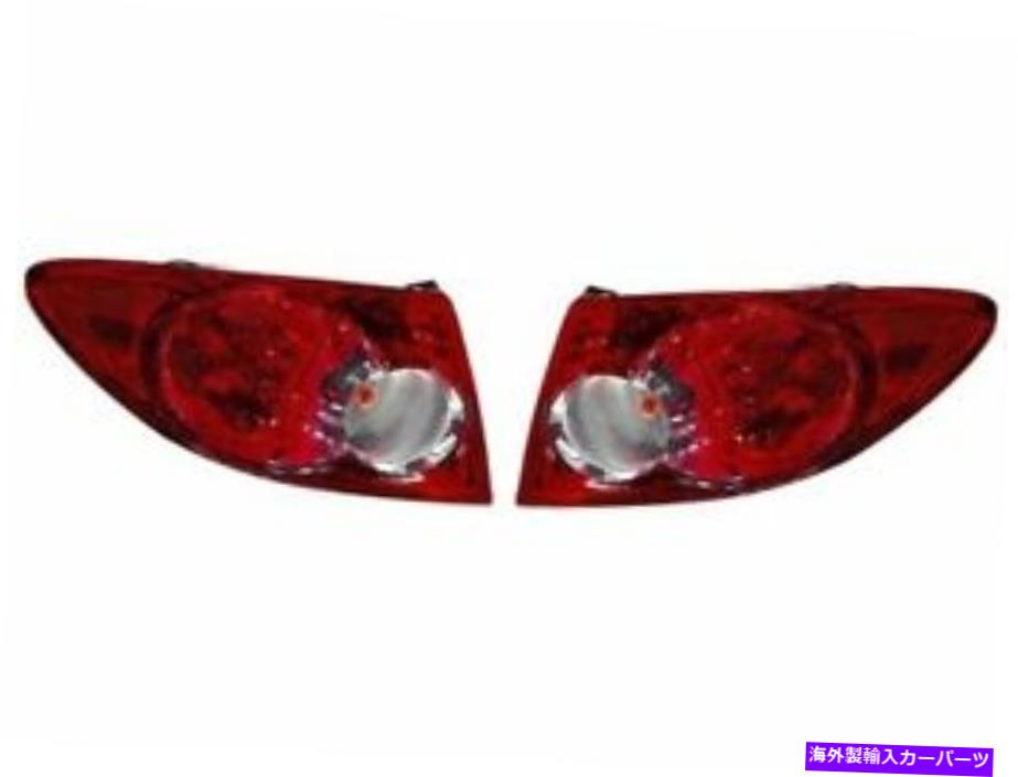 USテールライト 03-05 Mazda 6 JC18N5外側のテールライトアセンブリ Tail Light Assembly Set For 03-05 Mazda 6 JC18N5 Outer【並行輸入品】