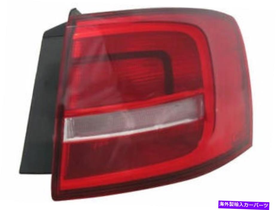 USテールライト VW Jetta 2015のための右側のテールライトアセンブリTYC 4JSP27 Right Outer Tail Light Assembly TYC 4JSP27 for VW Jetta 2015【並行輸入品】