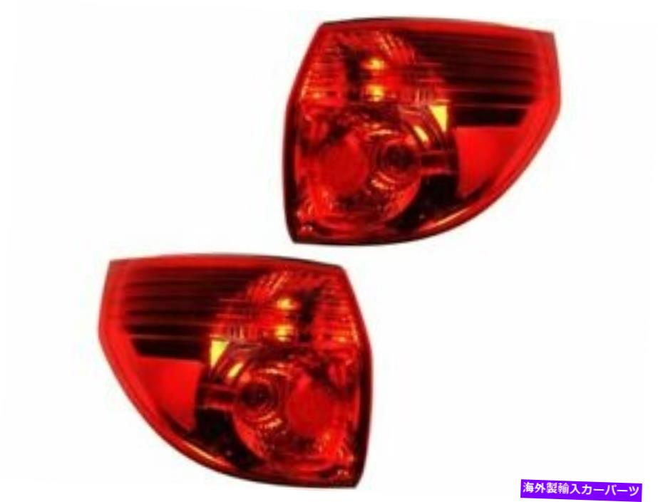 USテールライト 2006-2010 Toyota Sienna 2007 2009 2009 D311XXアウター Tail Light Assembly Set For 2006-2010 Toyota Sienna 2007 2008 2009 D311XX Outer【並行輸入品】