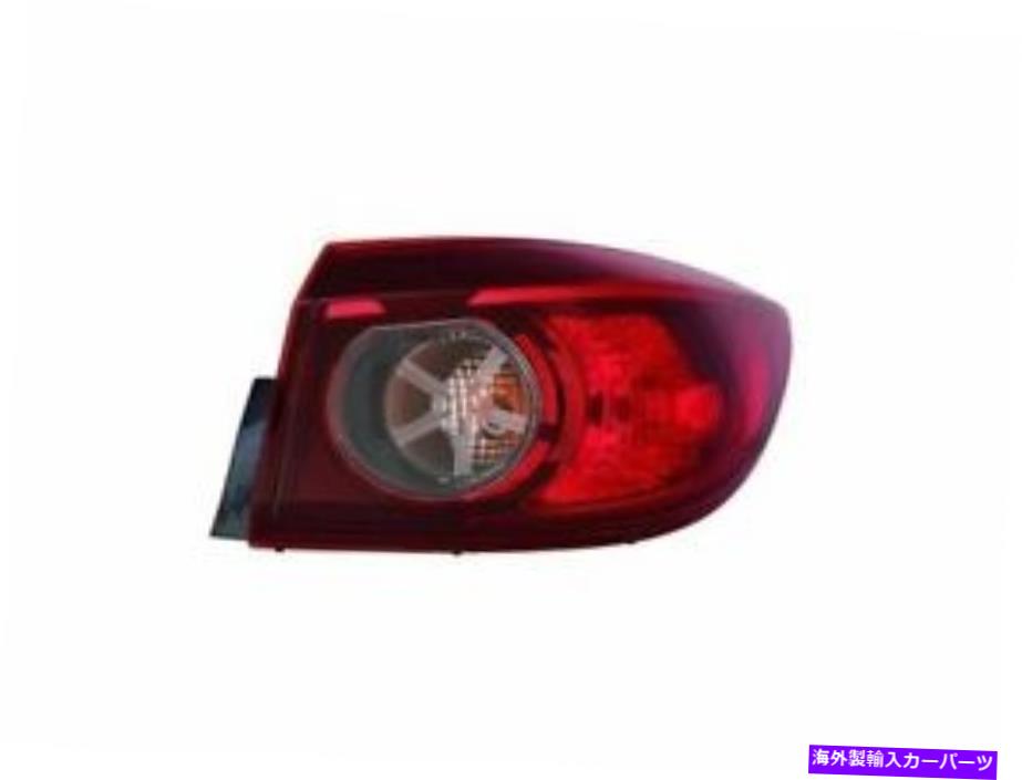USテールライト 右側 - 旅客サイドテールライトアセンブリはマツダ3スポーツ2014-2018 34NCWS Right - Passenger Side Tail Light Assembly fits Mazda 3 Sport 2014-2018 34NCWS【並行輸入品】