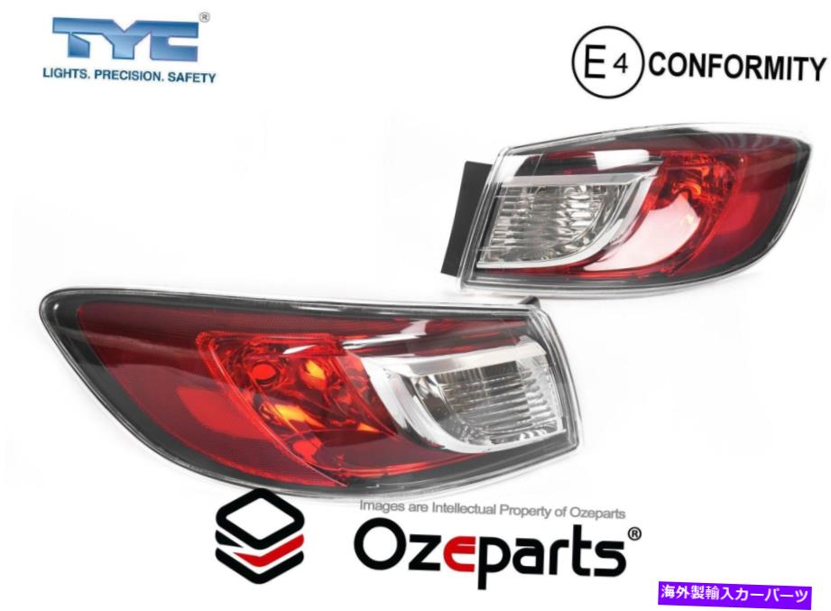 USテールライト マツダ3 BL 2009~2013 4ドアセダンNeo MaxxのためのペアLH + RHテールライトランプ Set Pair LH+RH Tail Light Lamp For Mazda 3 BL 2009~2013 4 Door Sedan Neo Maxx【並行輸入品】