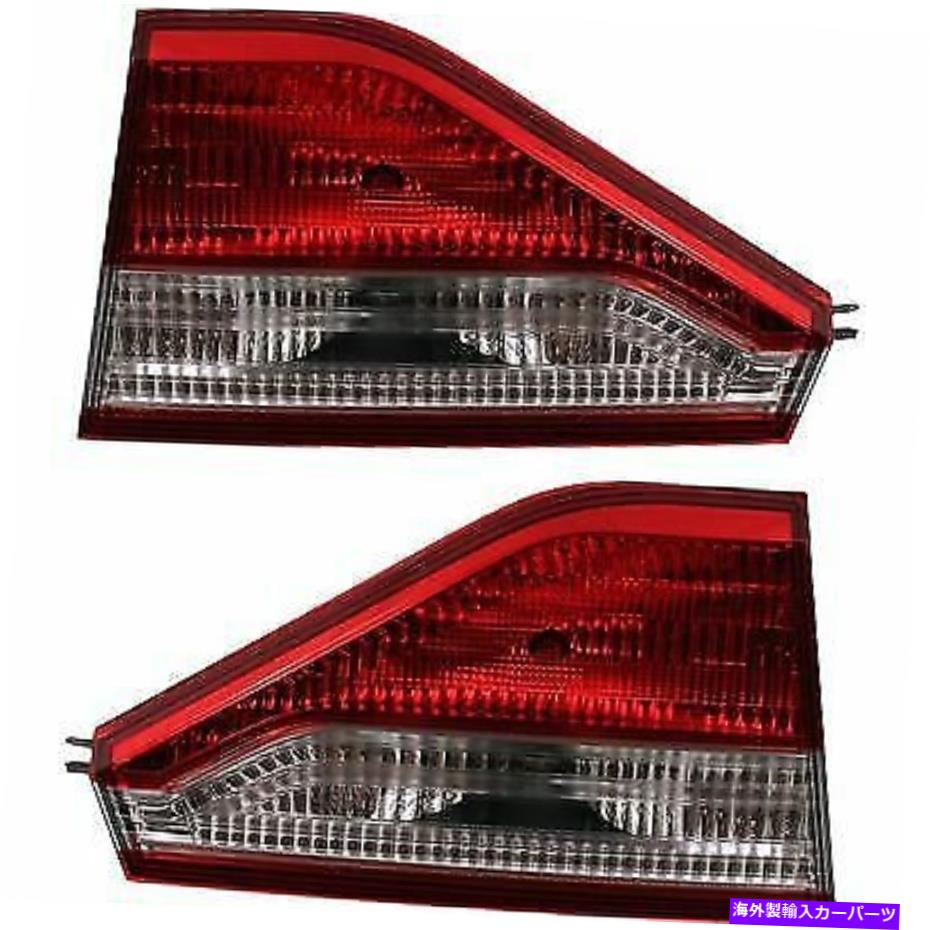 USテールライト 11-13ホンダオデッセイの運転手と助手席側のための2テールライトのセット Set of 2 Tail Light For 11-13 Honda Odyssey Driver and Passenger Side Inner【並行輸入品】