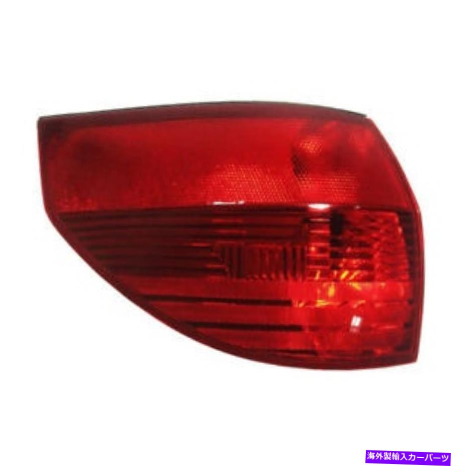 USテールライト 04-05 Sienna Taillight Taillampの外側リアブレーキライトランプドライバーLH CAPA For 04-05 Sienna Taillight Taillamp Outer Rear Brake Light Lamp Driver LH【並行輸入品】