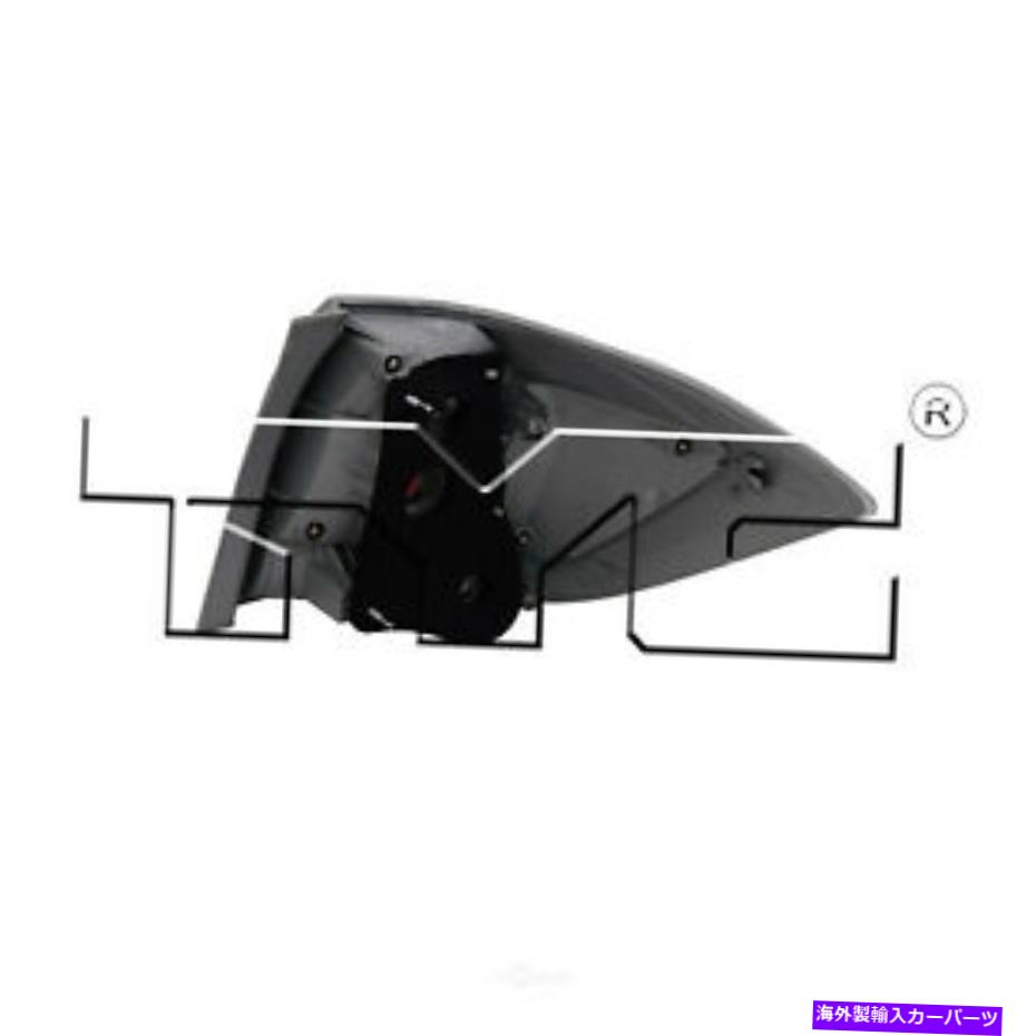 USテールライト テールライトアセンブリ - 右右TYC 11-6355-01フィット11~13トヨタハイランダ Tail Light Assembly-Regular Right TYC 11-6355-01 fits 11-13 Toyota Highlander【並行輸入品】
