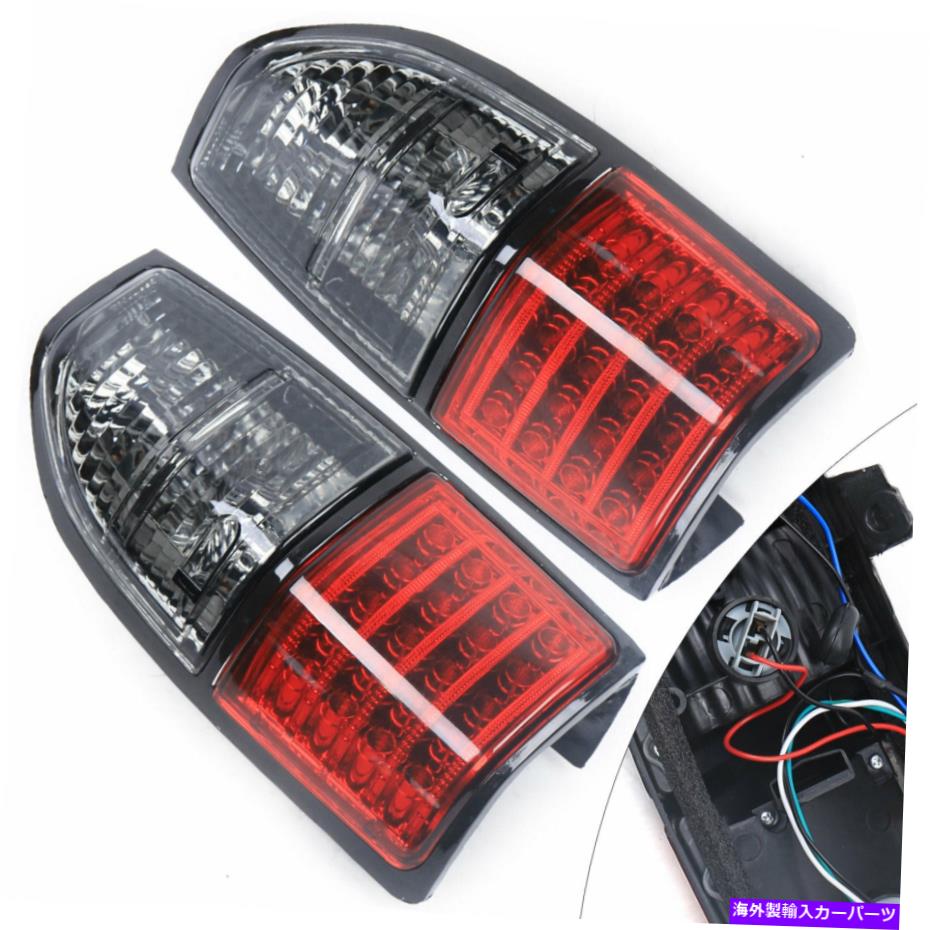 USテールライト トヨタランドクルーザープラド1996-2003 LC90 2700 3400 LEDリアテールライト 2X For Toyota Land Cruiser Prado 1996-2003 LC90 2700 3400 LED Rear Tail Lights【並行輸入品】 40,385円