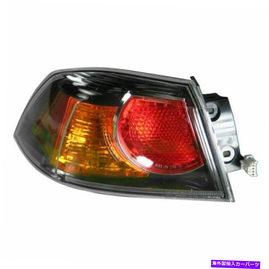 USテールライト Taillight Taillampの運転手が残っています09-12三菱進化Evo Lancer Taillight Taillamp Driver Side Left LH for 09-12 Mitsubishi Evolution Evo Lancer【並行輸入品】