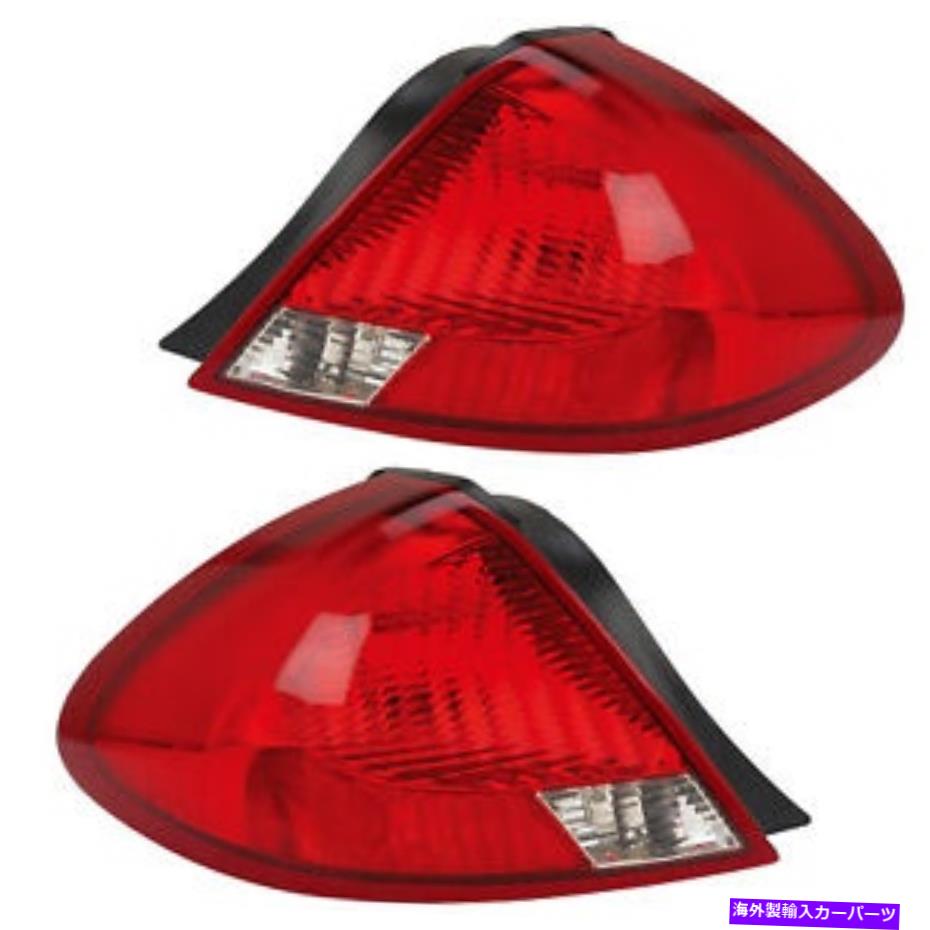 USテールライト テールライトランプペアセット00-03フォードティーーラス（w / oセンチネア）左右 Tail Lights Lamps Pair Set for 00-03 Ford Taurus (w/o Centennial) Left & Right【並行輸入品】