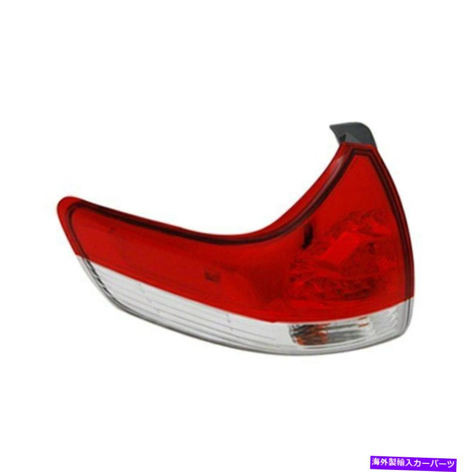 USテールライト トヨタシエナ11-14 Sherman運転側外部交換テールライト用 For Toyota Sienna 11-14 Sherman Driver Side Outer Replacement Tail Light【並行輸入品】