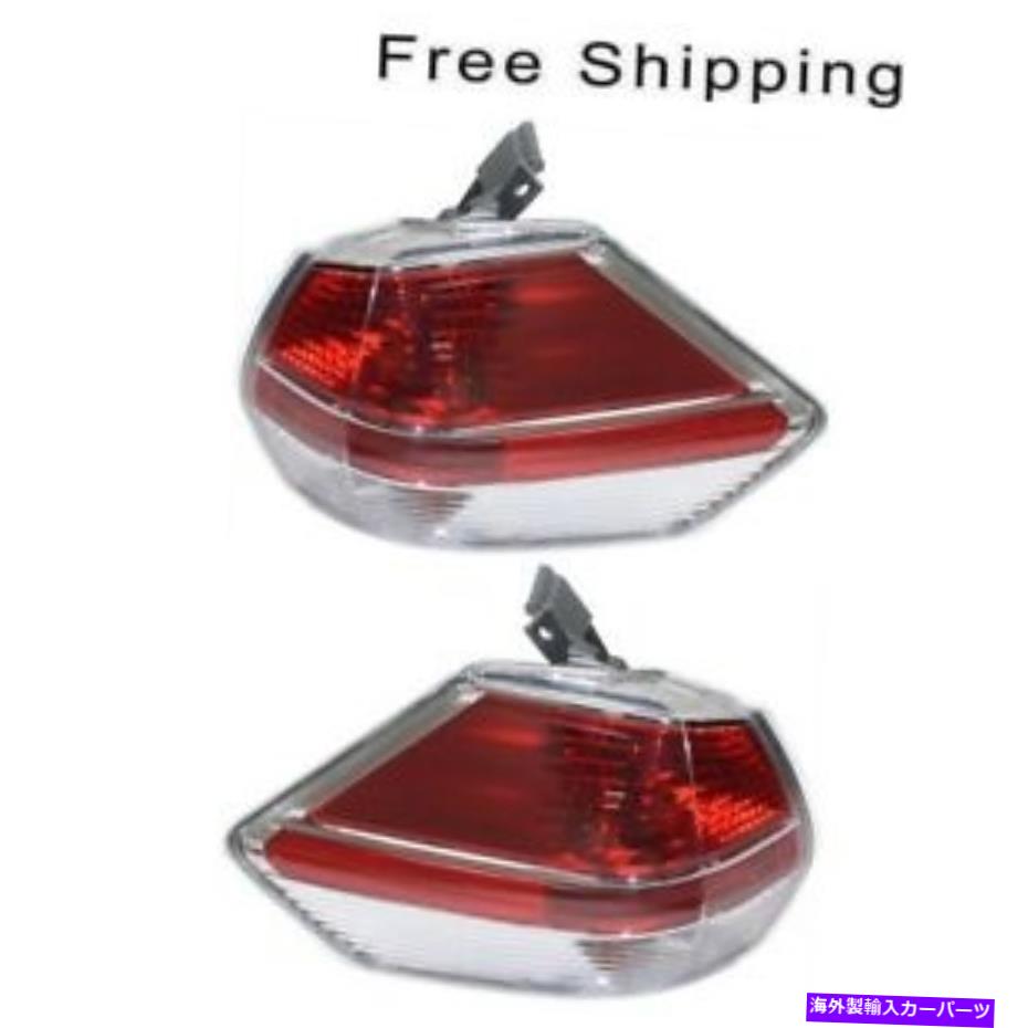 USテールライト テールランプアセンブリセット2本のペアLH＆RHサイドアウターフィット日産ローグ2014-2016 Tail Lamp Assembly Set of 2 Pair LH & RH Side Outer Fits Nissan Rogue 2014-2016【並行輸入品】 40,385円