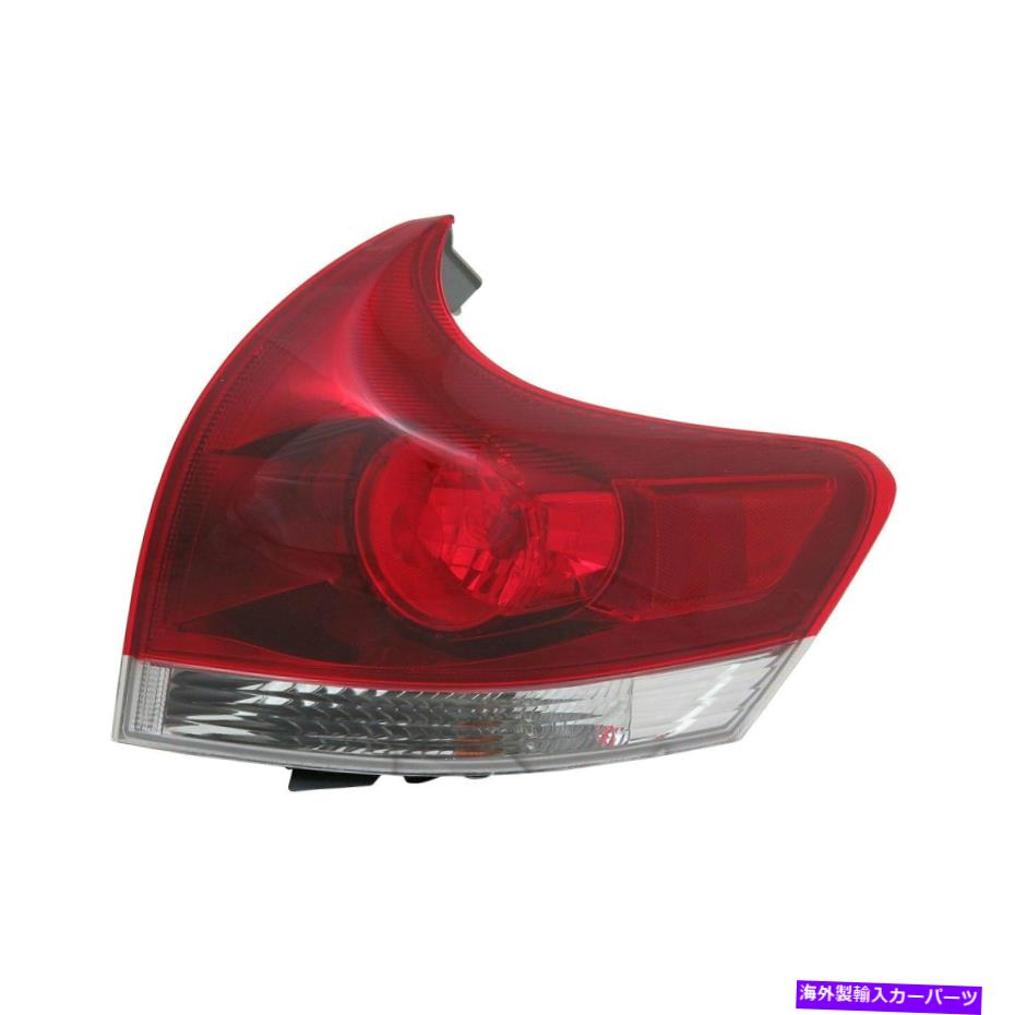 USテールライト トヨタVenza 13-16 TYC助手席側外部交換テールライト用 For Toyota Venza 13-16 TYC Passenger Side Outer Replacement Tail Light【並行輸入品】