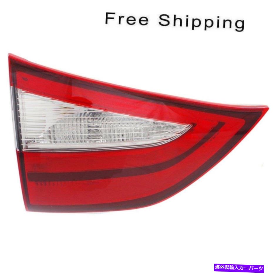 USテールライト テールランプアセンブリドライバサイドインナーフィットトヨタシーナ2015-2016 TO2802117 Tail Lamp Assembly Driver Side Inner Fits Toyota Sienna 2015-2016 TO2802117【並行輸入品】