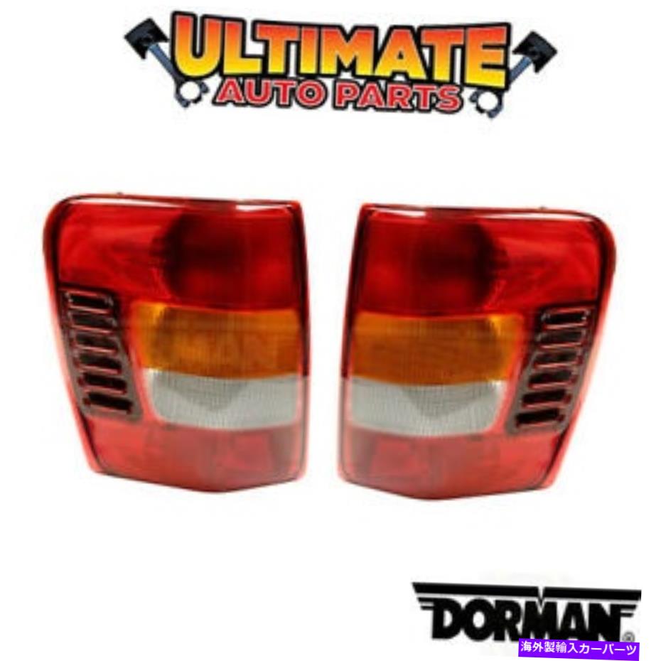 USテールライト テールライトランプの対左右のw / rice w / rice板02-04ジープグランドチェロク Tail Light Lamp Pair Left and Right w/Circuit Boards for 02-04 Jeep Grand Cherok【並行輸入品】